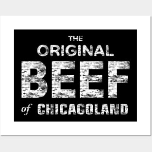 Original Beef of Chicagoland // Vintage Bear Posters and Art